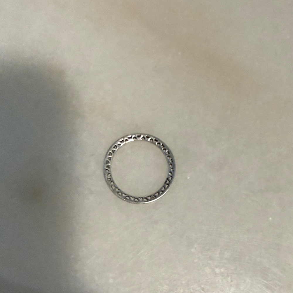 Pandora Silver and Turquoise Ring - Picture 3 of 4